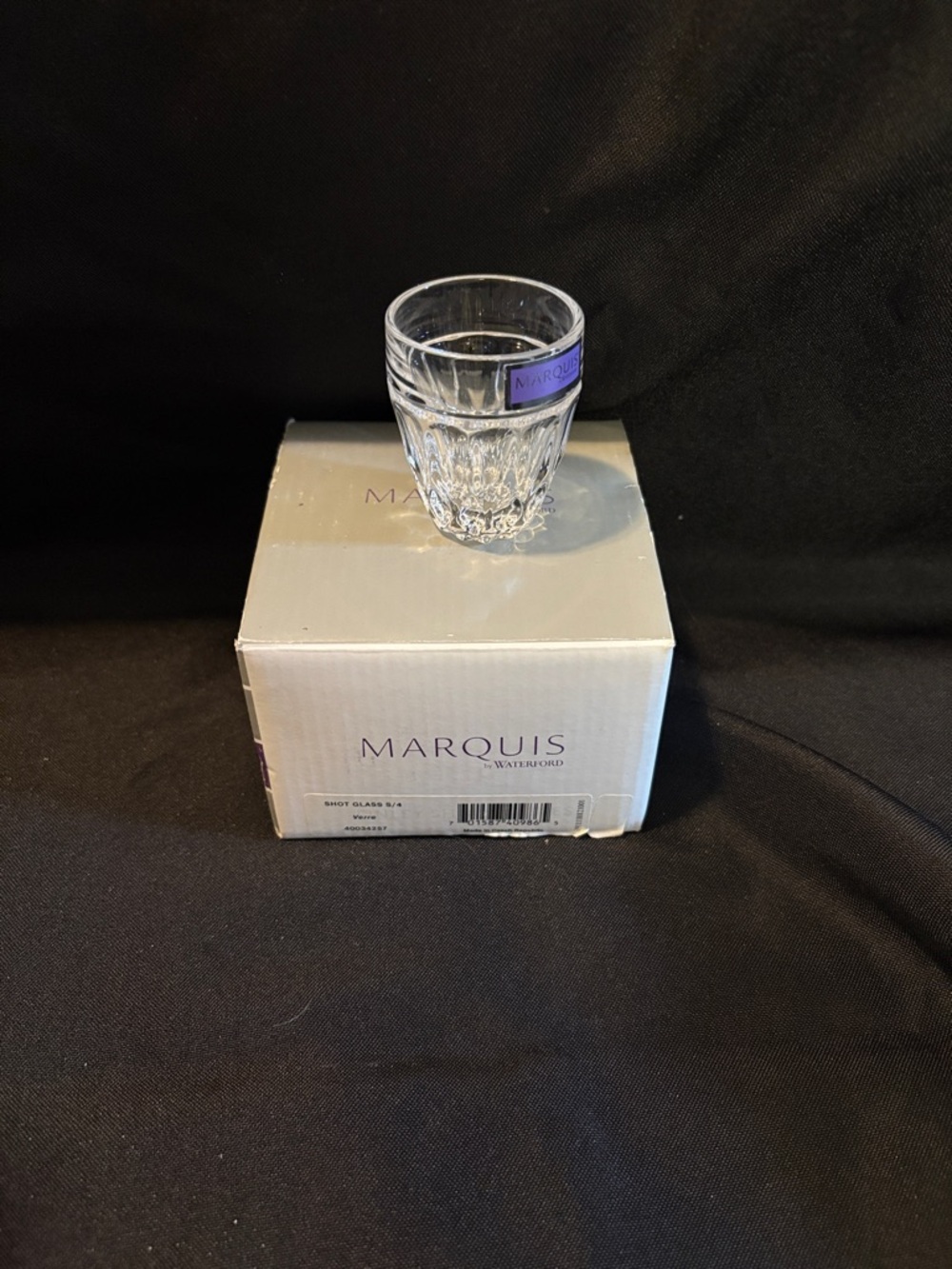 Set of 4 shot glasses by Marquis by Waterford
